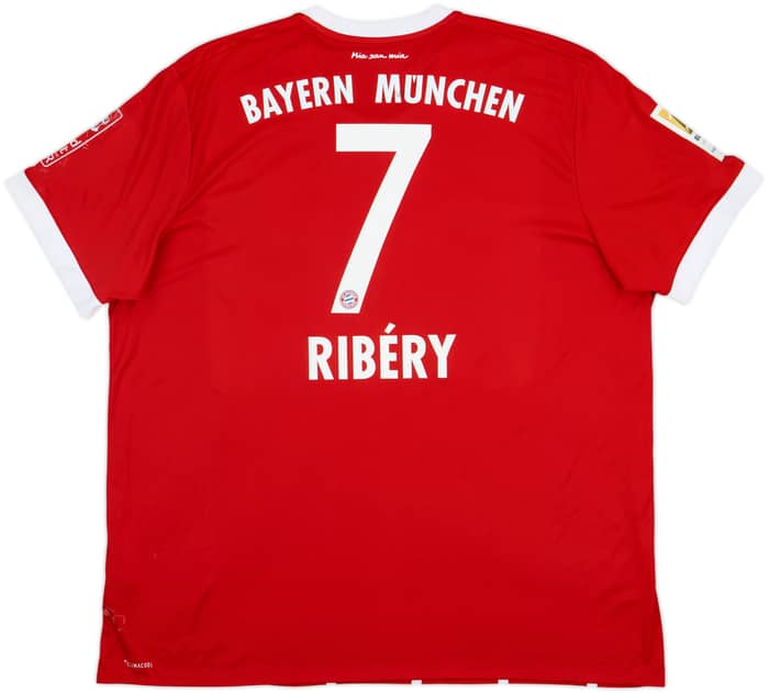 2017-18 Bayern Munich Home Shirt Ribery #7 - 5/10 - (XXL)