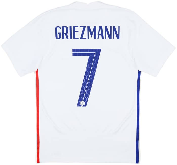 2020-21 France Away Shirt Griezmann #7 - 7/10 - (XS)