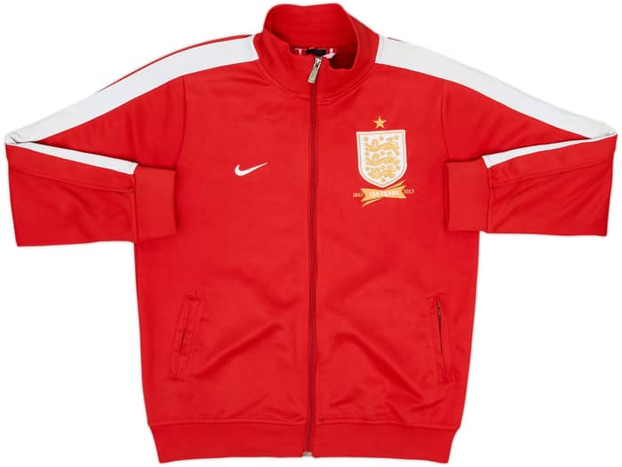 2013-14 England Nike Track Jacket - 7/10 - (M)