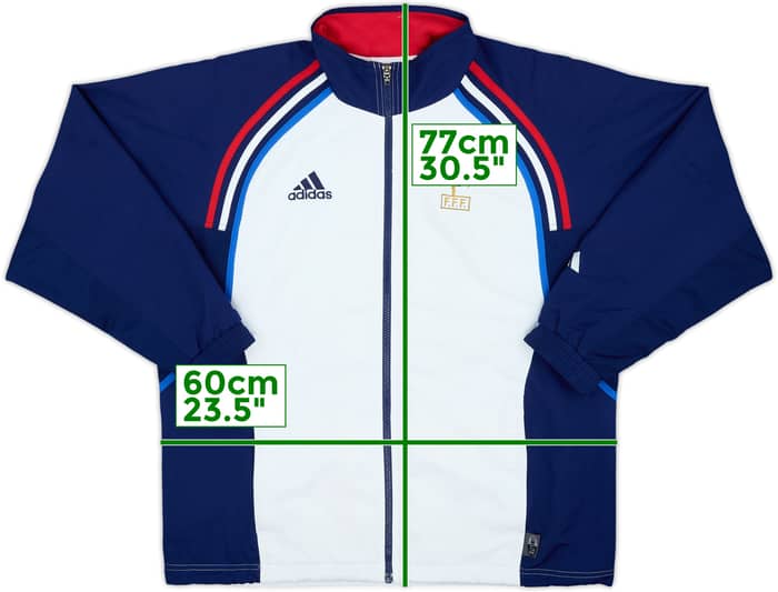 2000-02 France adidas Track Jacket - 7/10 - (M)