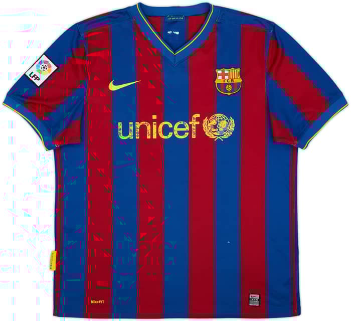 2009-10 Barcelona Home Shirt - 5/10 - (L)