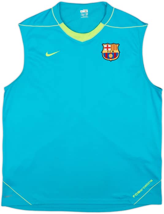 2007-08 Barcelona Nike Training Vest - 8/10 - (L)
