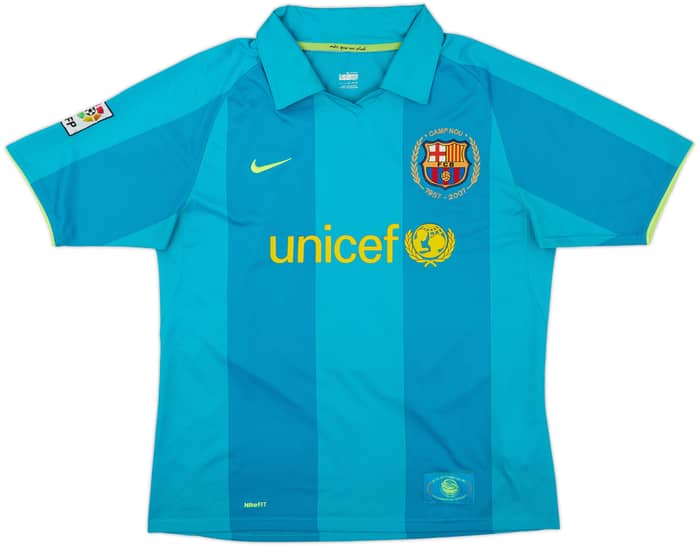 2007-09 Barcelona Away Shirt Ronaldinho #10 - 6/10 - (XL)