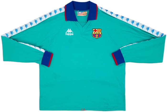 1993-94 Barcelona Kappa Training L/S Shirt - 6/10 - (S)