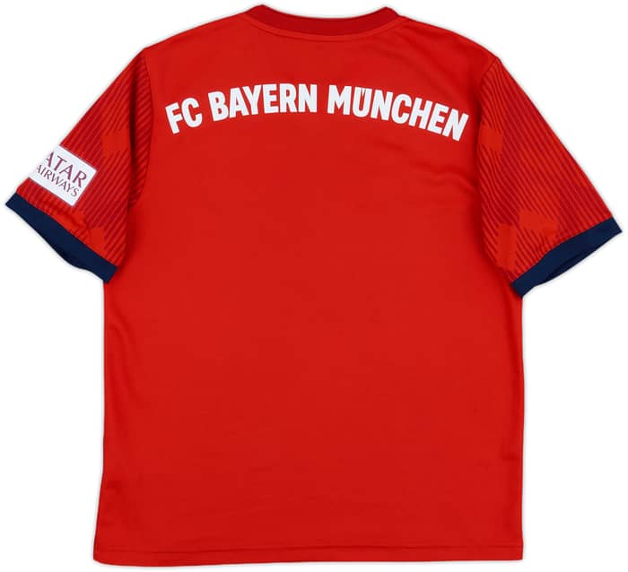 2018-19 Bayern Munich Home Shirt - 8/10 - (L.Boys)