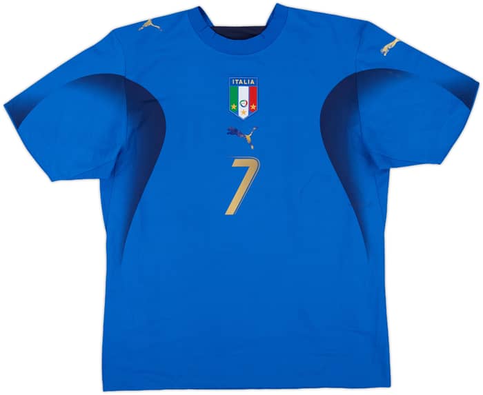2006 Italy Home Shirt Del Piero #7 - 5/10 - (M)