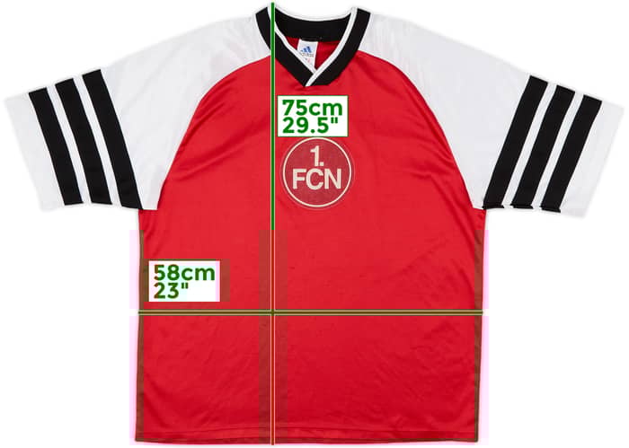 1998-99 Nurnberg adidas Training Shirt - 7/10 - (L)