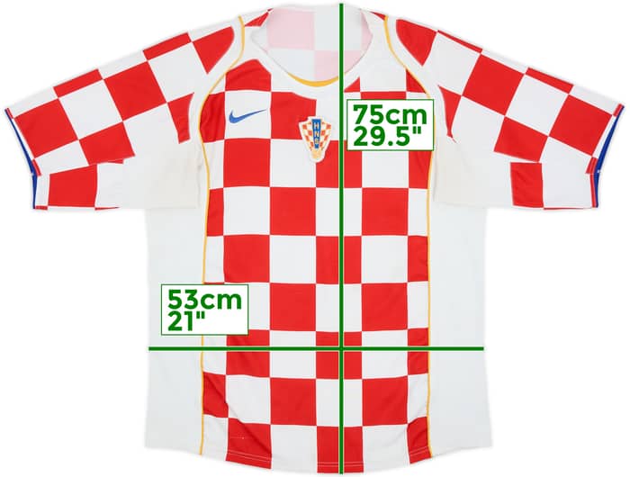 2004-06 Croatia Home Shirt - 6/10 - (L)
