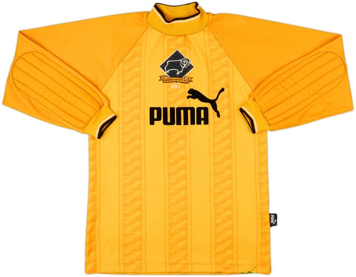 1995-96 Derby County GK Shirt #1 - 7/10 - (S)