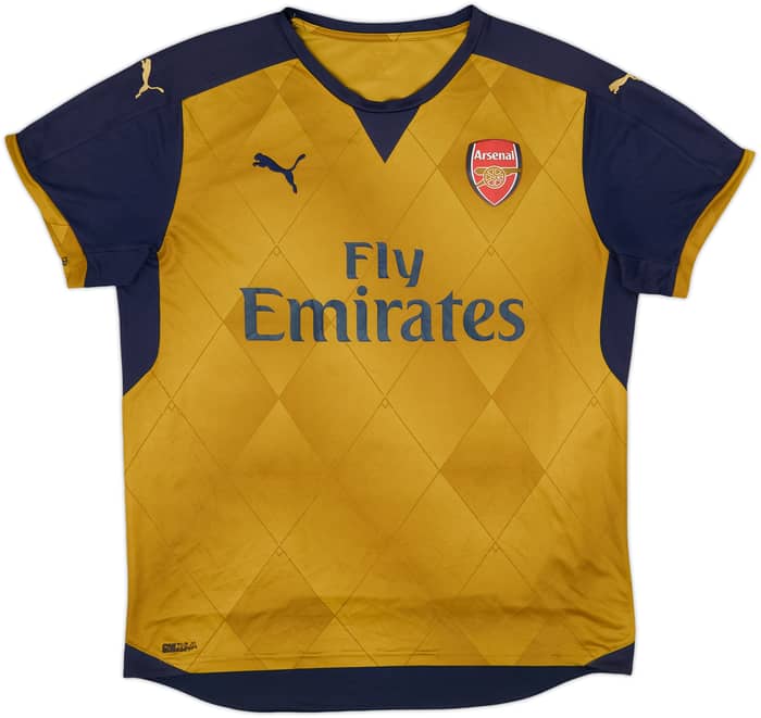 2015-16 Arsenal Away Shirt Arteta #8 - 7/10 - (L)