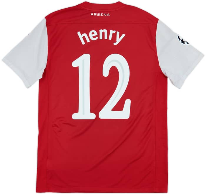 2011-12 Arsenal Home Shirt Henry #12 - 5/10 - (M)
