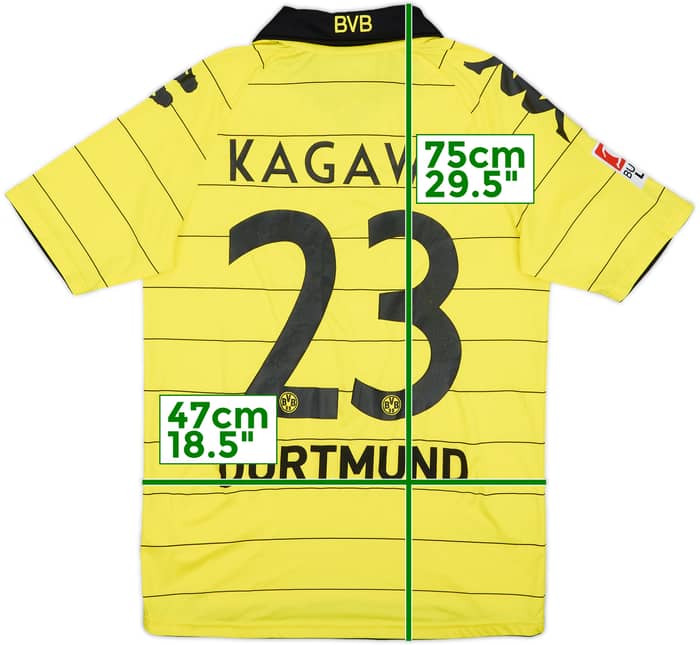 2010-11 Borussia Dortmund Home Shirt Kagawa #23 - 7/10 - (S)