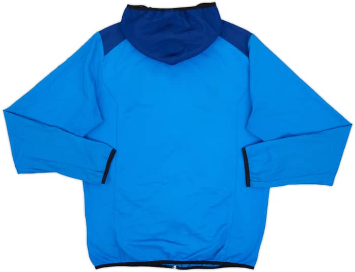 2017-18 Everton Umbro Hooded Track Jacket - 8/10 - (L)