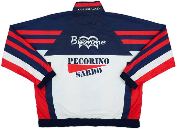 1998-00 Cagliari Player Issue Biemme Track Jacket - 7/10 - (XL)