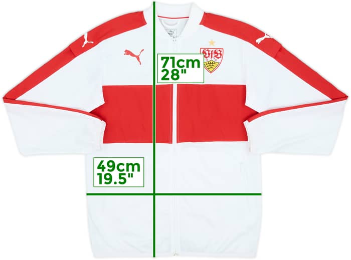 2016-17 Stuttgart Puma Track Jacket - 7/10 - (XL.Boys)