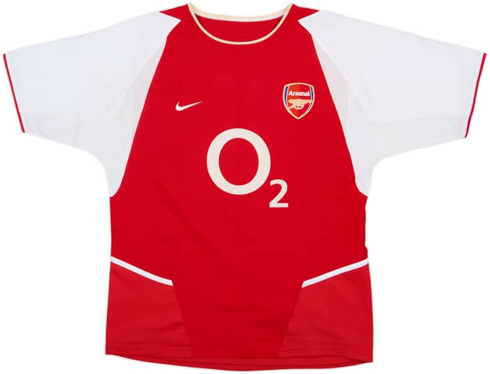 2002-04 Arsenal Home Shirt Henry #14 - 8/10 - (L)