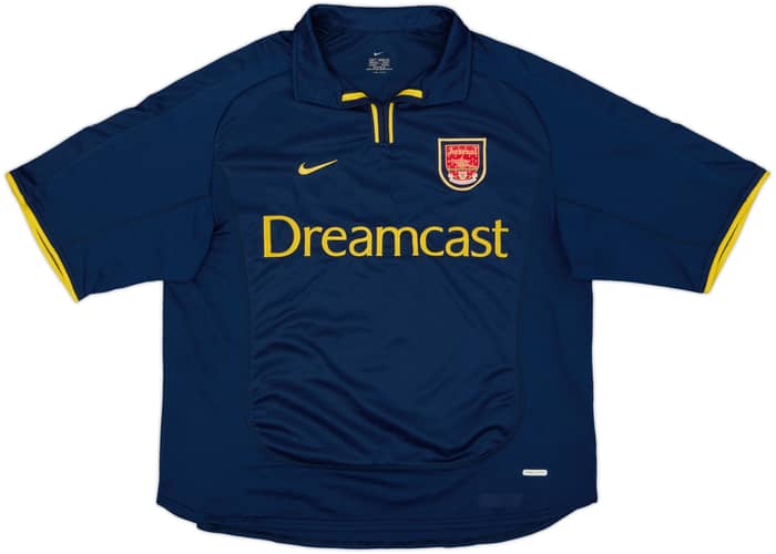 2000-02 Arsenal European Shirt Henry #14 - 8/10 - (L)