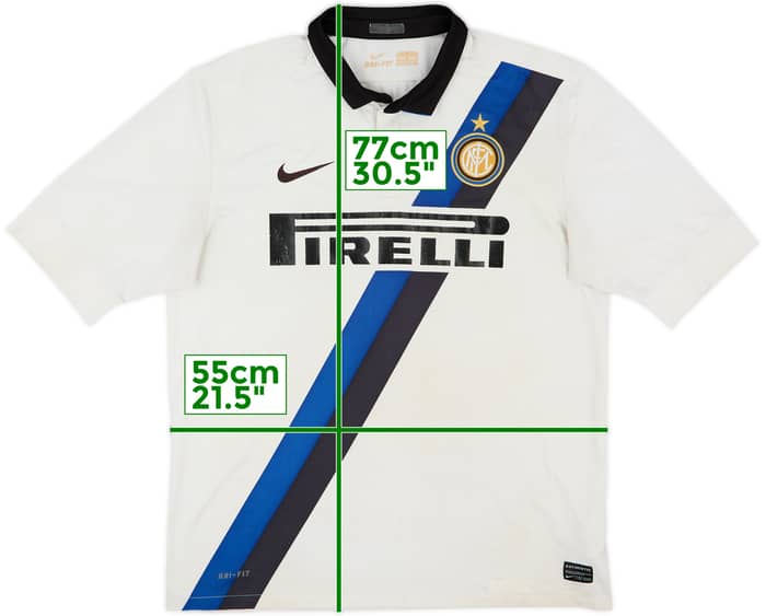 2011-12 Inter Milan Away Shirt - 5/10 - (L)