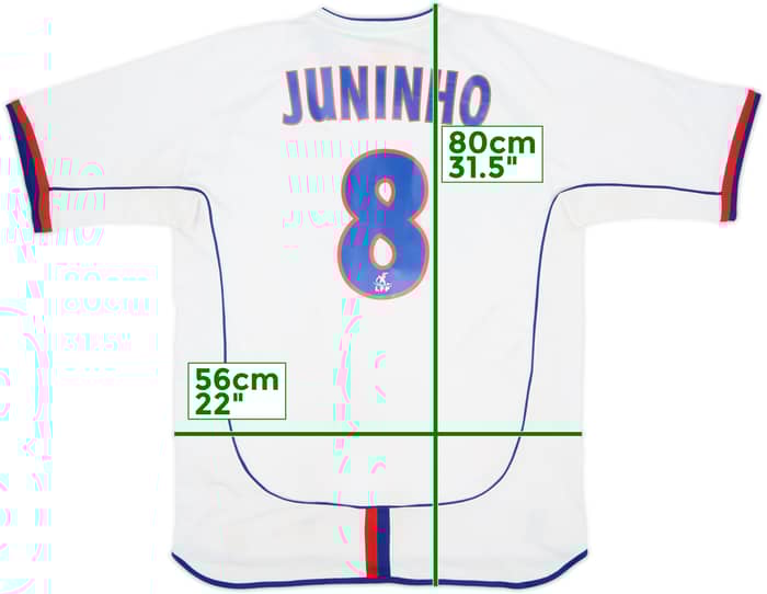 Camiseta de local del Lyon 2003-04 Juninho #8 - 6/10 - (L)