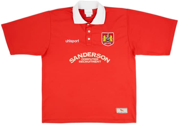 1998-99 Bristol City Home Shirt - 9/10 - (L)