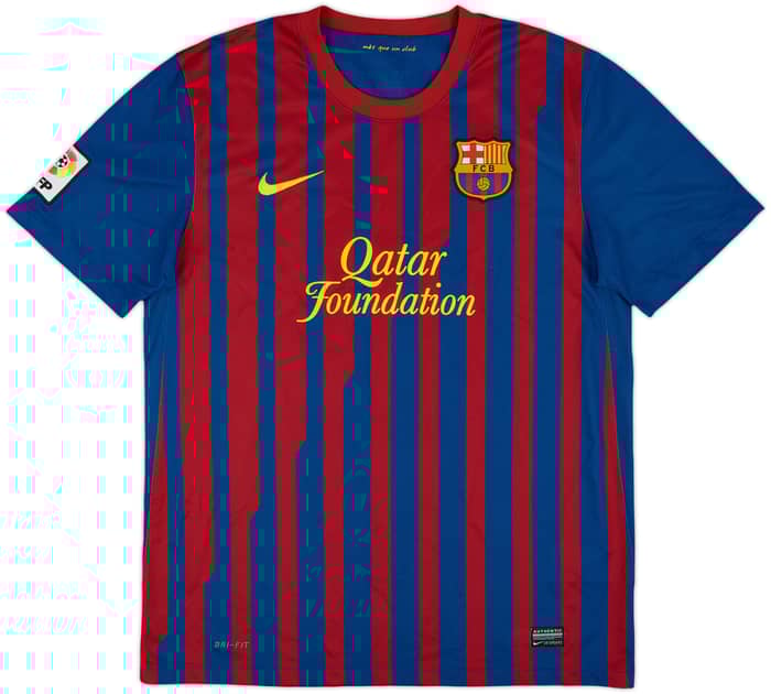 2011-12 Barcelona Home Shirt Messi #10 - 6/10 - (L)