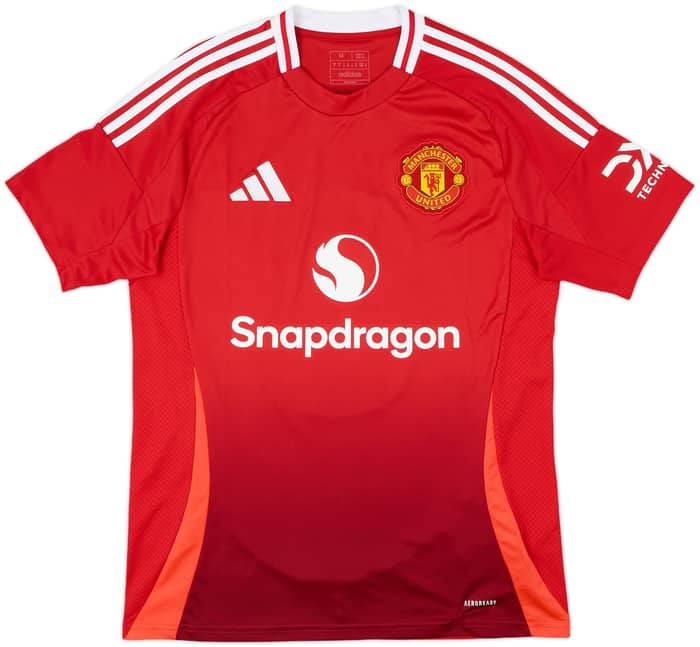 2024-25 Manchester United Home Shirt B.Fernandes #8 - 8/10 - (M)