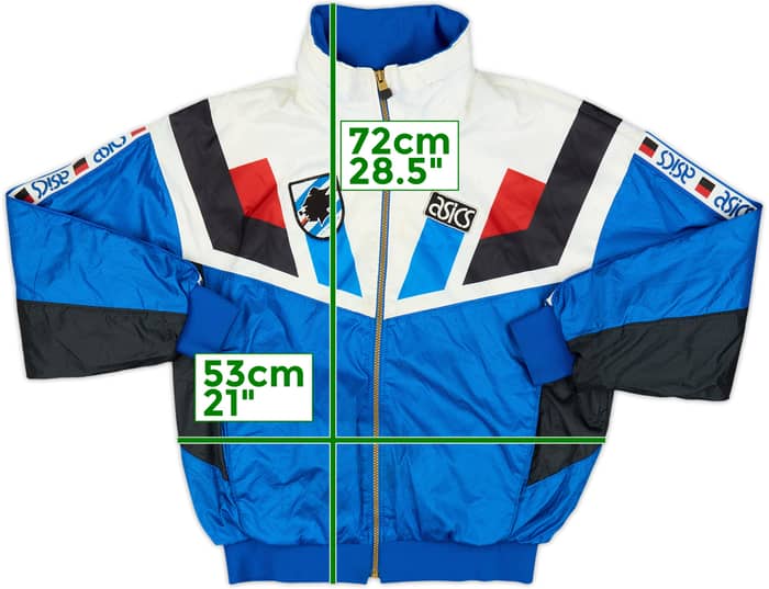 1993-94 Sampdoria Asics Track Jacket - 8/10 - (M/L)