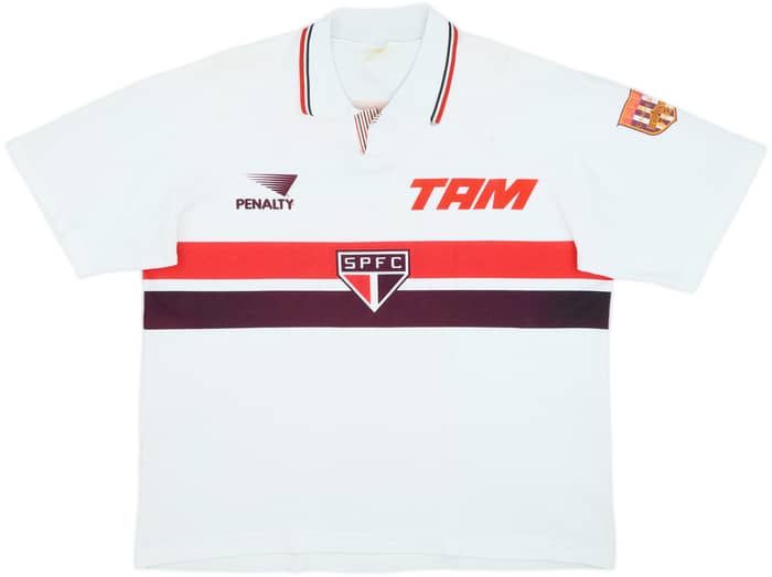 1992 Sao Paulo Home Shirt #10 - 8/10 - (XL)