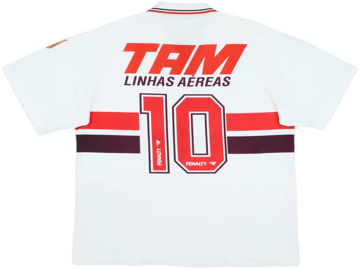 1992 Sao Paulo Home Shirt #10 - 8/10 - (XL)