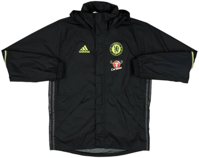 2016-17 Chelsea adidas Hooded Rain Jacket - 7/10 - (M)