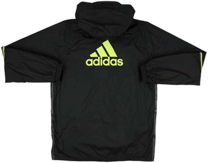 2016-17 Chelsea adidas Hooded Rain Jacket - 7/10 - (M)