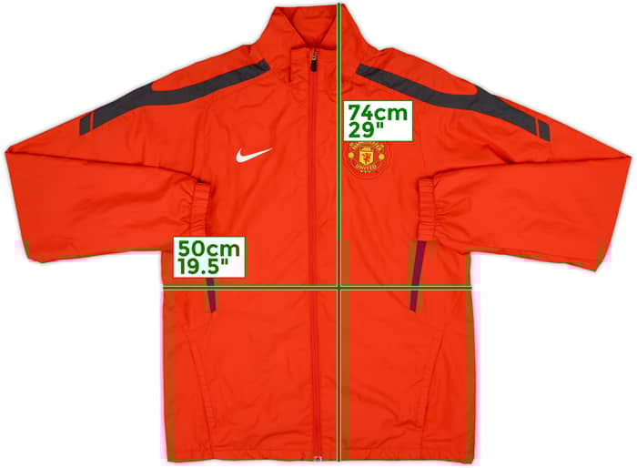2010-11 Manchester United Nike Track Jacket - 9/10 - (S)