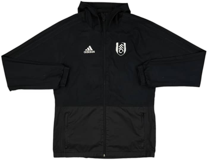 2018-19 Fulham adidas Hooded Track Jacket - 5/10 - (S)