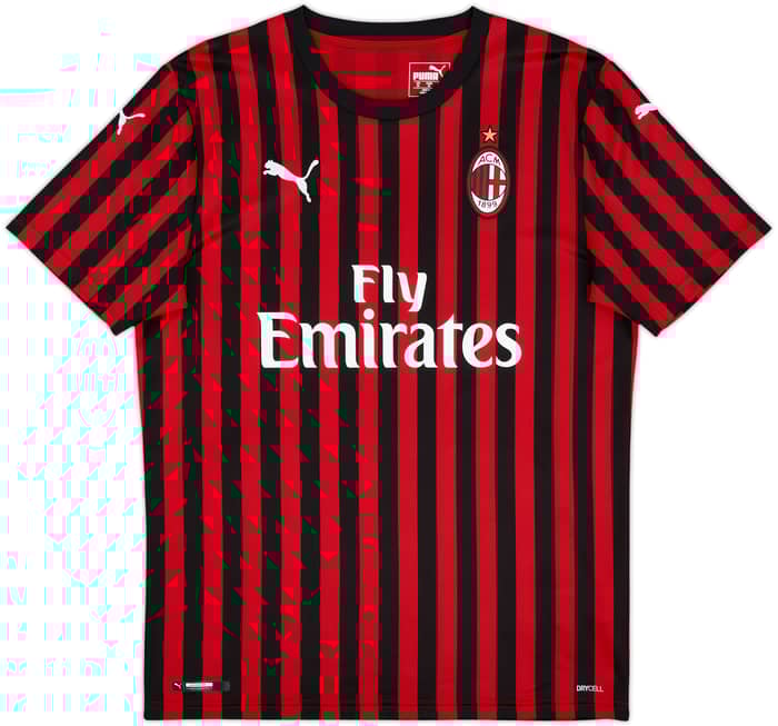 2019-20 AC Milan Home Shirt Ibrahinovic #21 - 10/10 - (M)
