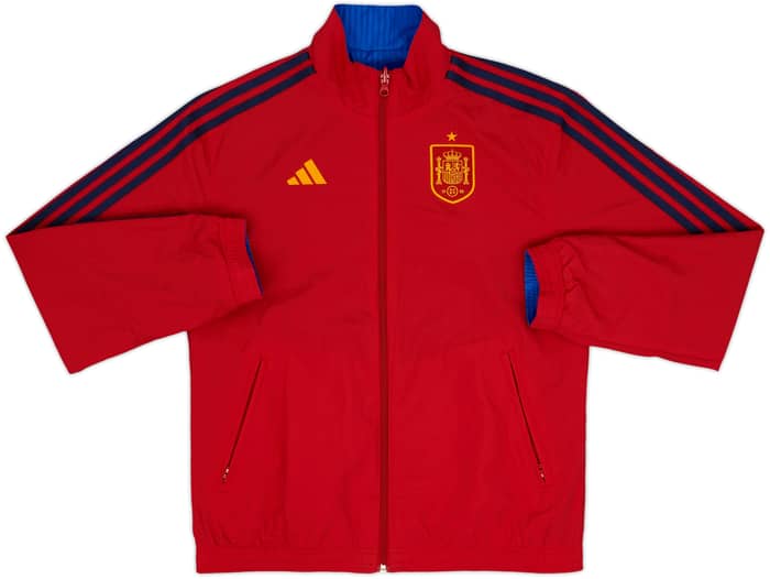 2024-25 Spain adidas Chamarra de chándal reversible - 10/10 - (XL.Niños)