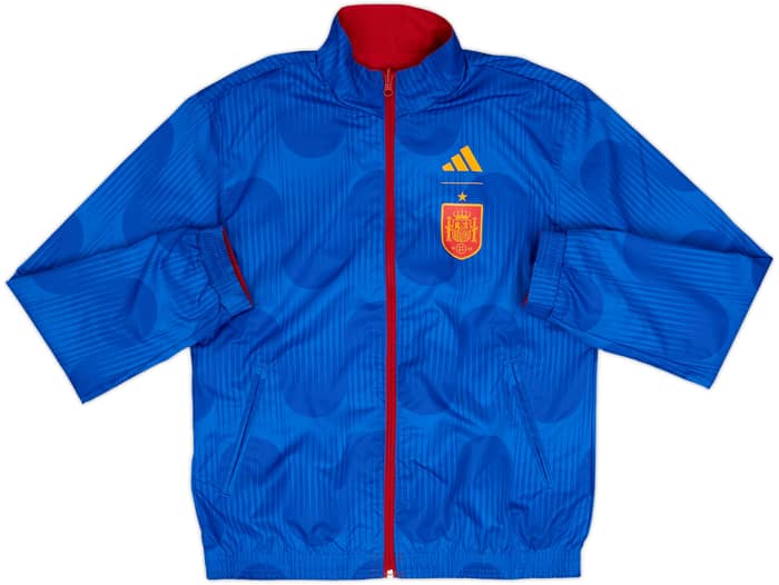2024-25 Spain adidas Chamarra de chándal reversible - 10/10 - (XL.Niños)