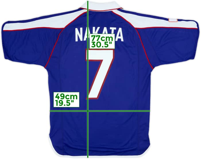 2000-01 Japan Player Issue Home Shirt Nakata #7 - 10/10 - (L)