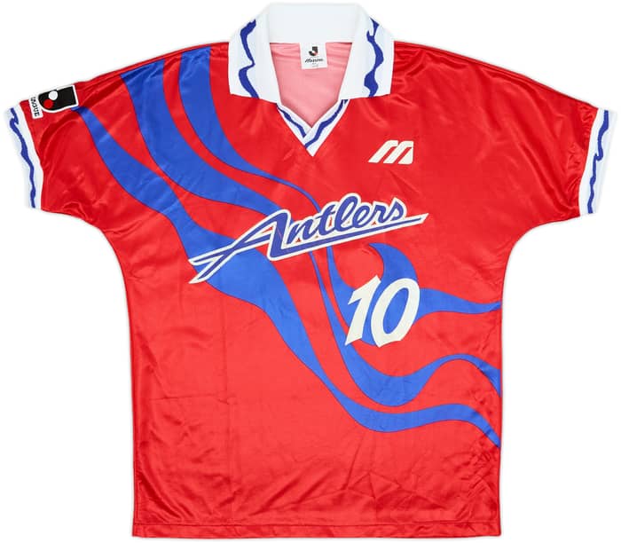 1993-94 Kashima Antlers Home Shirt #10 - 6/10 - (L)