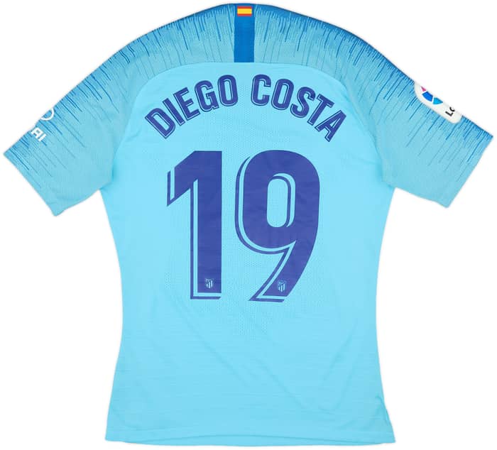 2018-19 Atletico Madrid Authentic Away Shirt Diego Costa #19 - 7/10 - (M)