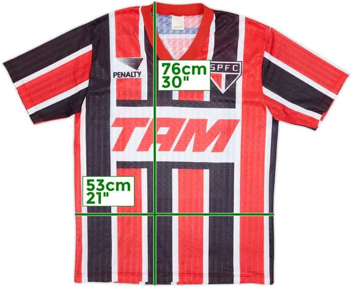 1993-94 Sao Paulo Away Shirt - 5/10 - (M)