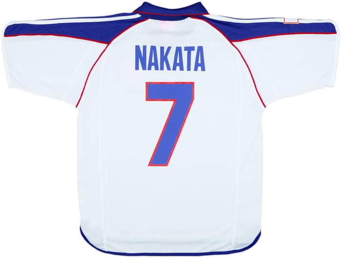 2000-01 Japan Player Issue Away Shirt Nakata #7 - 7/10 - (L)