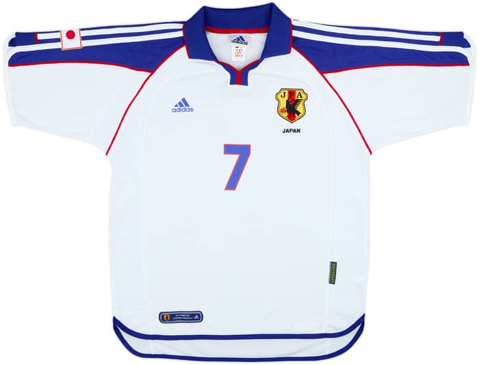 2000-01 Japan Player Issue Away Shirt Nakata #7 - 7/10 - (L)