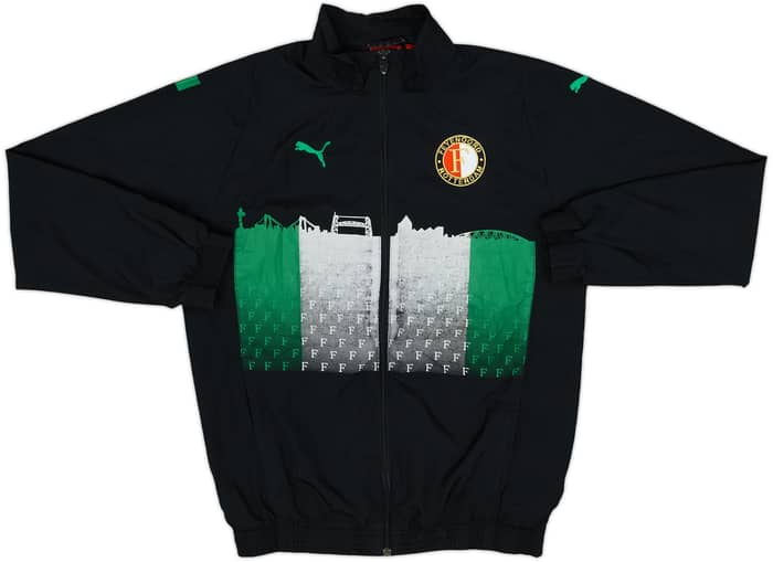 2010-11 Feyenoord Puma Track Jacket - 8/10 - (L.Boys)
