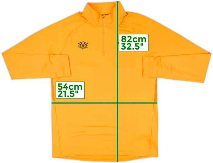 2018-19 Derby County Umbro 1/4 Zip Drill Top - 10/10 - (L)