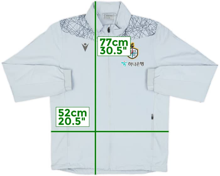 2022 Daejeon Hana Citizen Macron Hooded Track Jacket - 7/10 - (S)