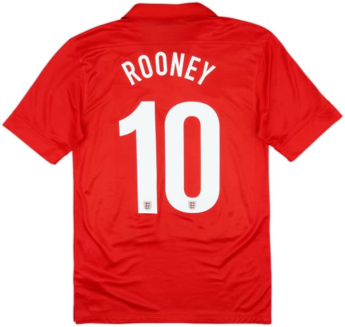 2013 England Away 150th Anniversary Shirt Rooney #10 - 8/10 - (S)