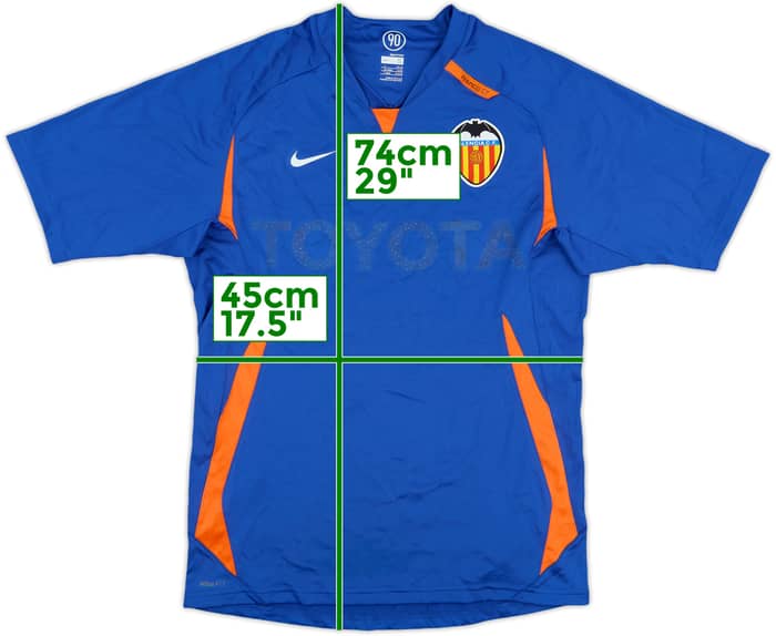 2007-08 Valencia Nike Training Shirt - 4/10 - (S)