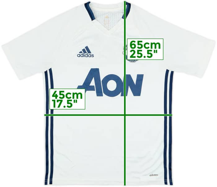 2016-17 Manchester United adidas Training Shirt - 8/10 - (L.Boys)