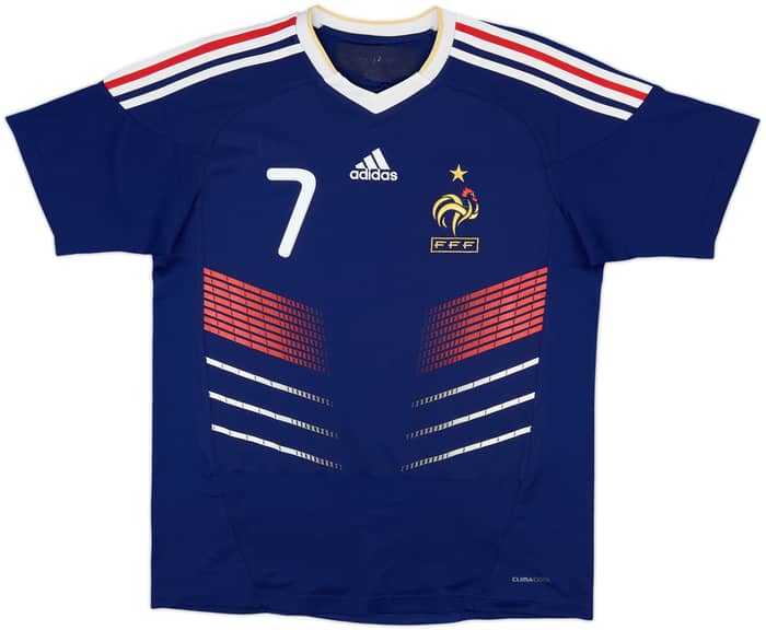2009-10 France Home Shirt Ribery #7 - 8/10 - (M)