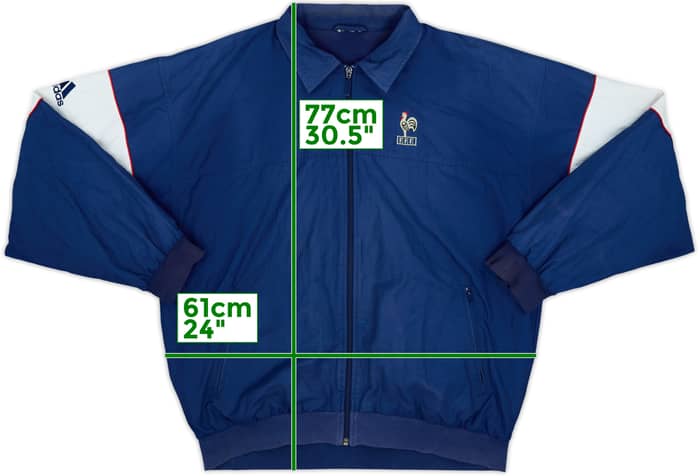 2002-04 France adidas Coach Jacket - 8/10 - (XL)